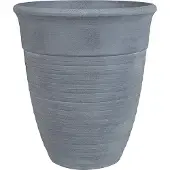 Beliani KATALIMA - Plantenbak - Grijs - 43 cm - Polyresin