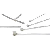 HELU 91088-500 TY29M Kabelbinder met stalen tong 771 mm 6.90 mm Wit, Transparant Met metalen tong 500 stuk(s)