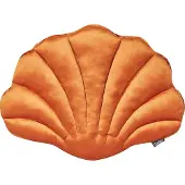 Beliani CONSOLIDA - Sierkussen - Oranje - Fluweel