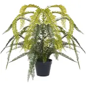 Beliani FERN LEAF PLANT - Kunstplant - Groen - 105 cm - Synthetisch