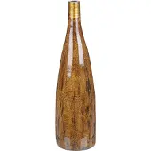 Beliani BURGOS - Bloemenvaas - Bruin - 13 cm - Terracotta