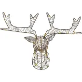 Beliani NELLIM - Kerstdecoratie - Zwart - IJzer