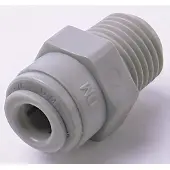 Ich-zapfe Adapter 3/8" Schroefbaar (buitendraad) 3/8" Plug