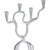 Beliani FAMOES - Kaarshouder - Zilver - IJzer