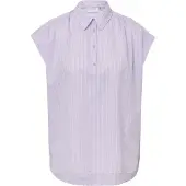 Comma casual identity Blouse lila / offwhite