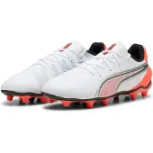 Puma Sportschoen 'King Match' donkeroranje / zwart / wit