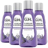 Guhl 4x Zilverglans & Verzorging Shampoo Mini 50 Ml