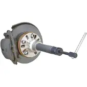 Bahco Wielnaaf-extractorplaat Met Hydraulische Spindel