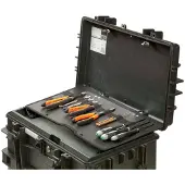 Bahco Binnenwaarts Draaibaar Scheidingspaneel Met Vaste Elastieken Van 5 Mmx277 Mmx507 Mm