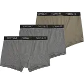 Name it Onderbroek aardetinten / grijs gemêleerd / kaki / zwart