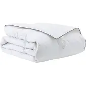 vidaXL Winterdekbed 140 x 220 cm, winter, gevuld met dons, wit, ademend