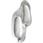 Beliani PENICHE - Wandkandelaar - Zilver - IJzer