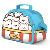 KARACTERMANIA - Oh My Pop! - Popcorn- Thermische Lunchtas - Lunchbox - Broodtrommel - Blauw