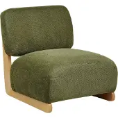 Beliani KOKKOLA - Fauteuil - Groen - Polyester