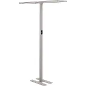 Beliani SCULPTOR - Staande lamp - Zilver - Aluminium