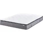 Beliani PLEASANT - Pocketveringmatras hard - Wit - 160 x 200 cm - Traagschuim
