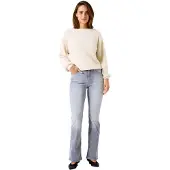 Garcia Celia dames Jeans, 36/36, Grijs, Flared fit