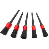 HBM 5 Delige Interieur Kwastenset, Velgenkwasten voor Car Detailing