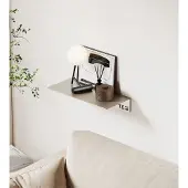 Nortiq T&B Wandplank / Planchet – Mat Beige|Zand|Klei|Greige - 20 cm