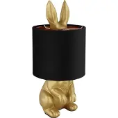 Globo Lighting - tafellamp - RABBIT - goud - kunststof - Ø 18cm - E27 - 21633G