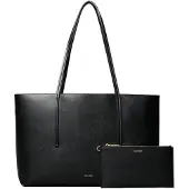 Calvin Klein Shopper 'Foil Logo Tote With' zwart