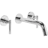 Beliani ISHINCA - Wandgemonteerde mengkraan - Zilver - Messing