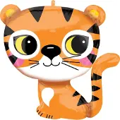 Amscan Folieballon tijger 63cm