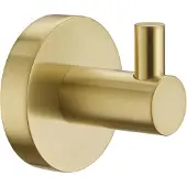Ben Rundo handdoekhaakje Ø 5,3x5,1cm geborsteld messing
