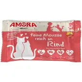 Amora Cat feine Mousse 10x4x100g | Rind