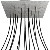 Creative Cables Kroq4014f106 Xxl Rose-one Vierkante Cementrozenset
