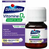 Davitamon 4x Vitamine D3 Vanaf 50 Jaar 130 smelttabletten