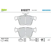 Valeo 610377 Remblokken