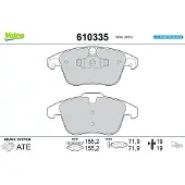 Valeo 610335 Remblokken