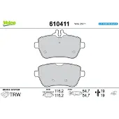 Valeo 610411 Remblokken