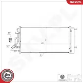 ESEN SKV 71SKV086 NOx-sensor, NOx-katalysator