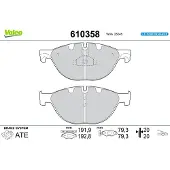 Valeo 610358 Remblokken