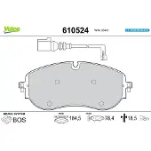 Valeo 610524 Remblokken