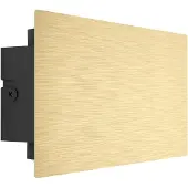 Eglo Wandlamp Talamello Zwart 6w