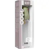 BIBS Fles Latex Round Medium Flow Blush 270ml
