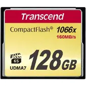 Transcend 128GB CompactFlash 1000X | R 160 W 120 MB s