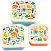 Rex London - Snackboxen 'Wild Wonders' (Set van 3)