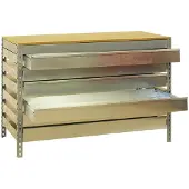 Simonwork (bancos De Trabajo) Bt5 6box Metaalplank 842x1510x760 Mm