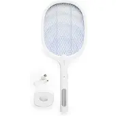 InnovaGoods Oplaadbare Anti-insecten Racket 2-in-1 met UV Licht Elecfly LASER ONPJKS VOOR DE TUIN
