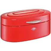 Wesco Single Elly Broodtrommel | 8,5 Liter | Metaal - Rood | Broodbewaardoos