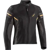 Ixon Ilana Evo Zwart Antraciet Goud Dames Textiele Motorjas Maat M