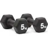 Adidas Fitness Dumbbell 5kg Zilver