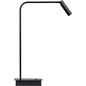 Beliani LAWSON - Bureaulamp - Zwart - Metaal