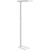Beliani TAURUS - Staande lamp - Wit - Metaal