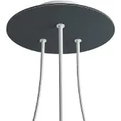Creative Cables Kror203tf111 Rose-one Rond Antraciet Rozenset