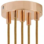 Creative Cables Krm575fraterm Metalen Cilindrische Lamp Plafondrozet Kit